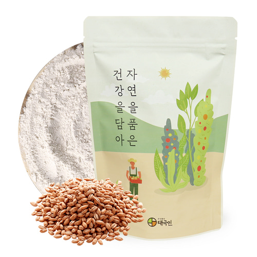 국산 순수 토종 우리밀 통밀가루 2kg